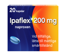 IPAFLEX® (naproxen) 200 mg mjuka kapslar