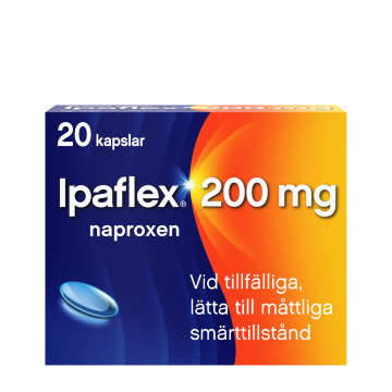 En bild på en förpackning av Ipaflex